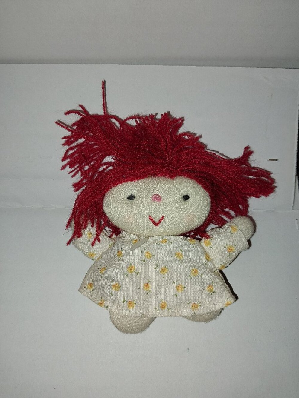 Vintage Plush Doll Ornament